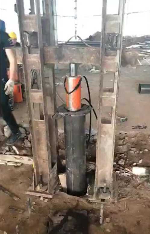 淮南谢家集区钢管桩加固