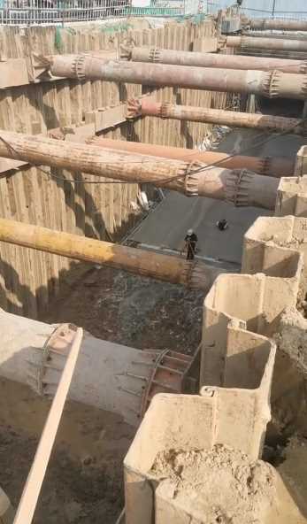 淮南谢家集区管廊降水