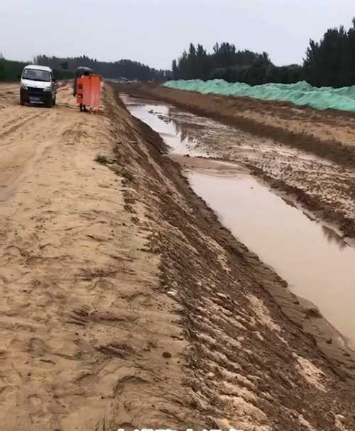 淮南谢家集区河道降水