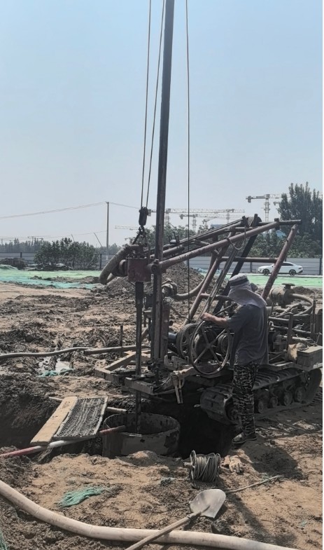 淮南谢家集区工地打井